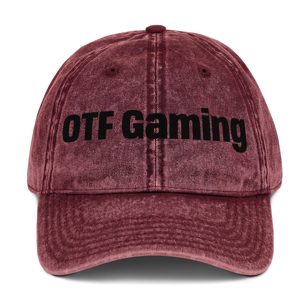 Durk's OTF Gaming Vintage Cotton Twill Cap - Ava Phillips Styles Collection, Organic Green Product for pets and Animation Moive Memorabilia.