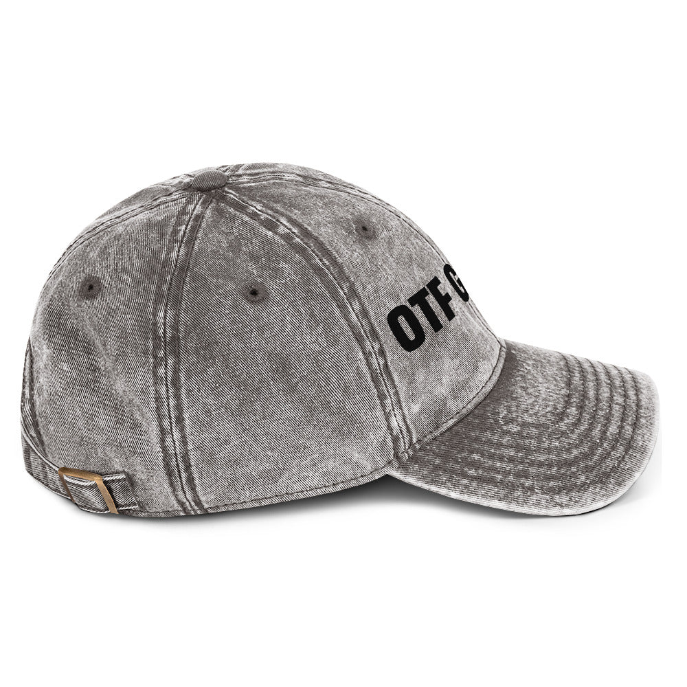 Durk's OTF Gaming Vintage Cotton Twill Cap - Ava Phillips Styles Collection, Organic Green Product for pets and Animation Moive Memorabilia.