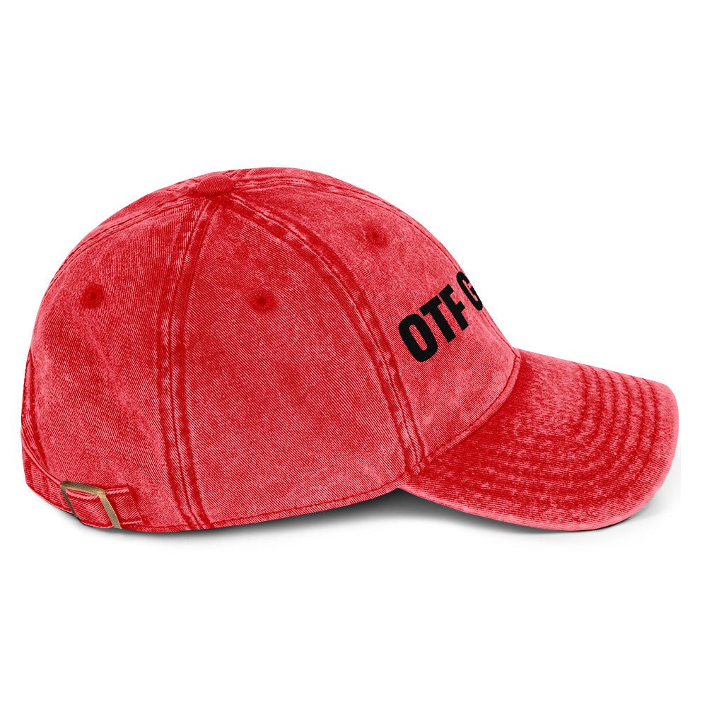 Durk's OTF Gaming Vintage Cotton Twill Cap - Ava Phillips Styles Collection, Organic Green Product for pets and Animation Moive Memorabilia.
