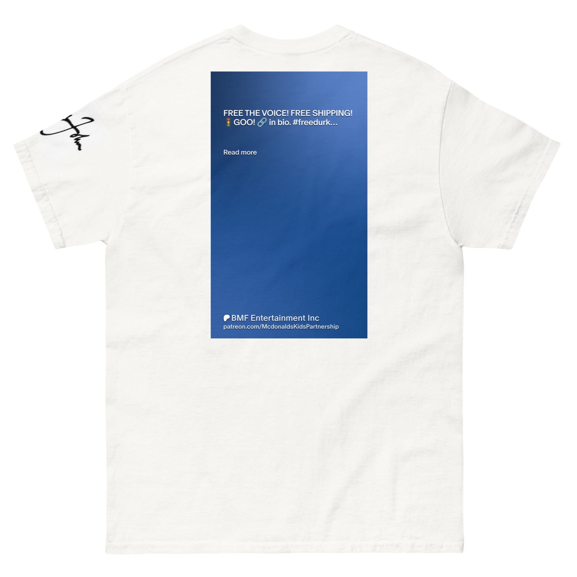 Free Durk Unisex classic tee - Ava Phillips Styles Collection, Organic Green Product for pets and Animation Moive Memorabilia.