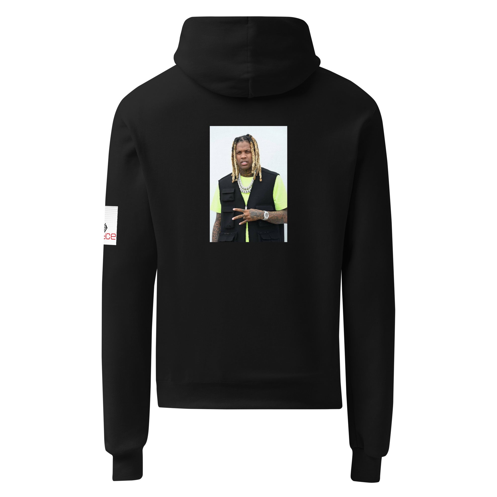 Free Durk Voice Unisex Champion hoodie - Ava Phillips Styles Collection, Organic Green Product for pets and Animation Moive Memorabilia.