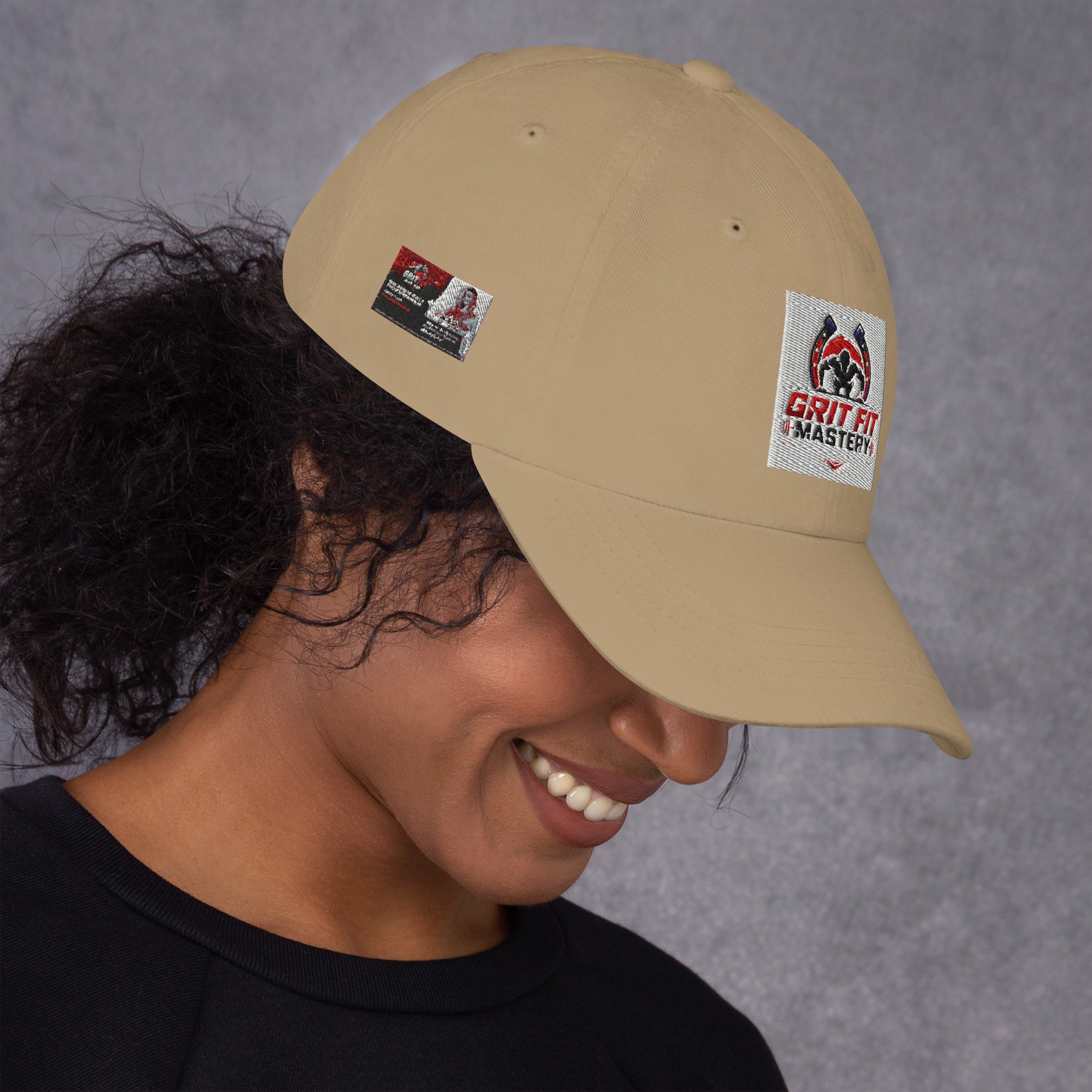 Grit Fit AQUAhydrate Dad hat - Ava Phillips Styles Collection, Organic Green Product for pets and Animation Moive Memorabilia.