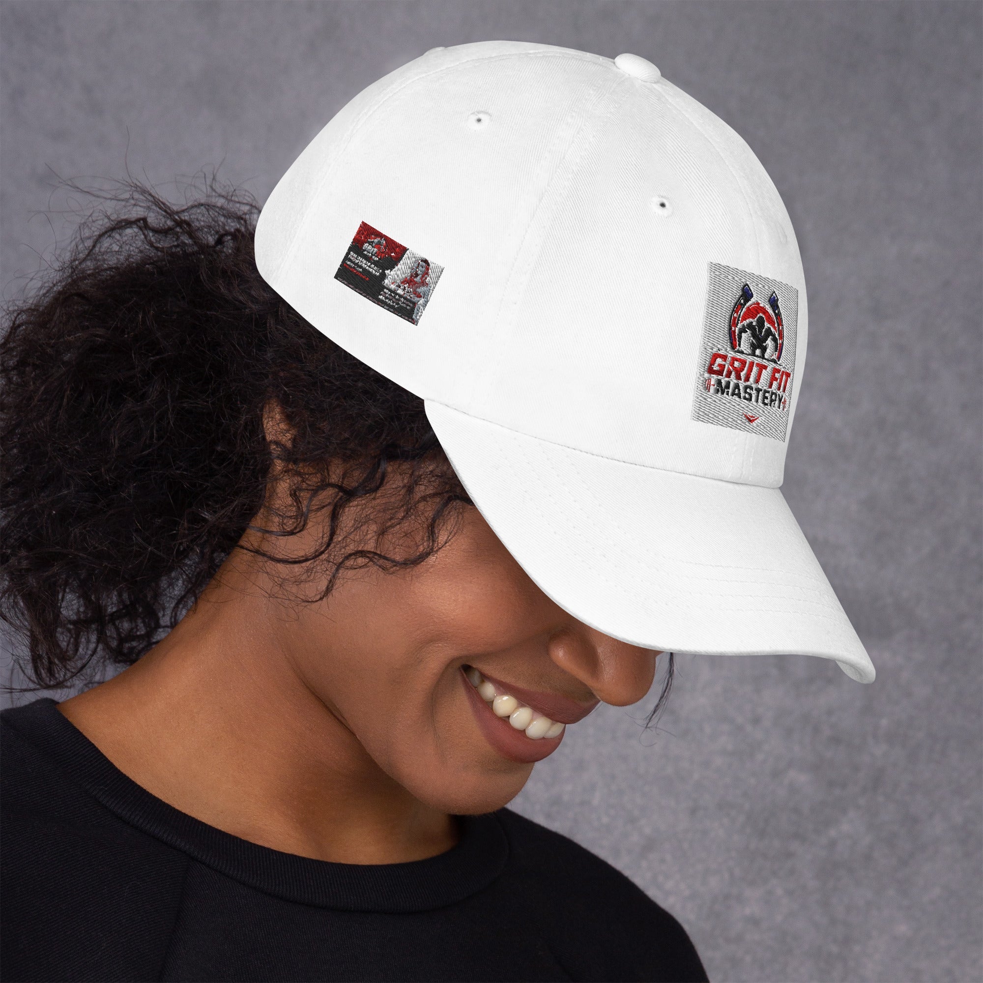 Grit Fit AQUAhydrate Dad hat - Ava Phillips Styles Collection, Organic Green Product for pets and Animation Moive Memorabilia.