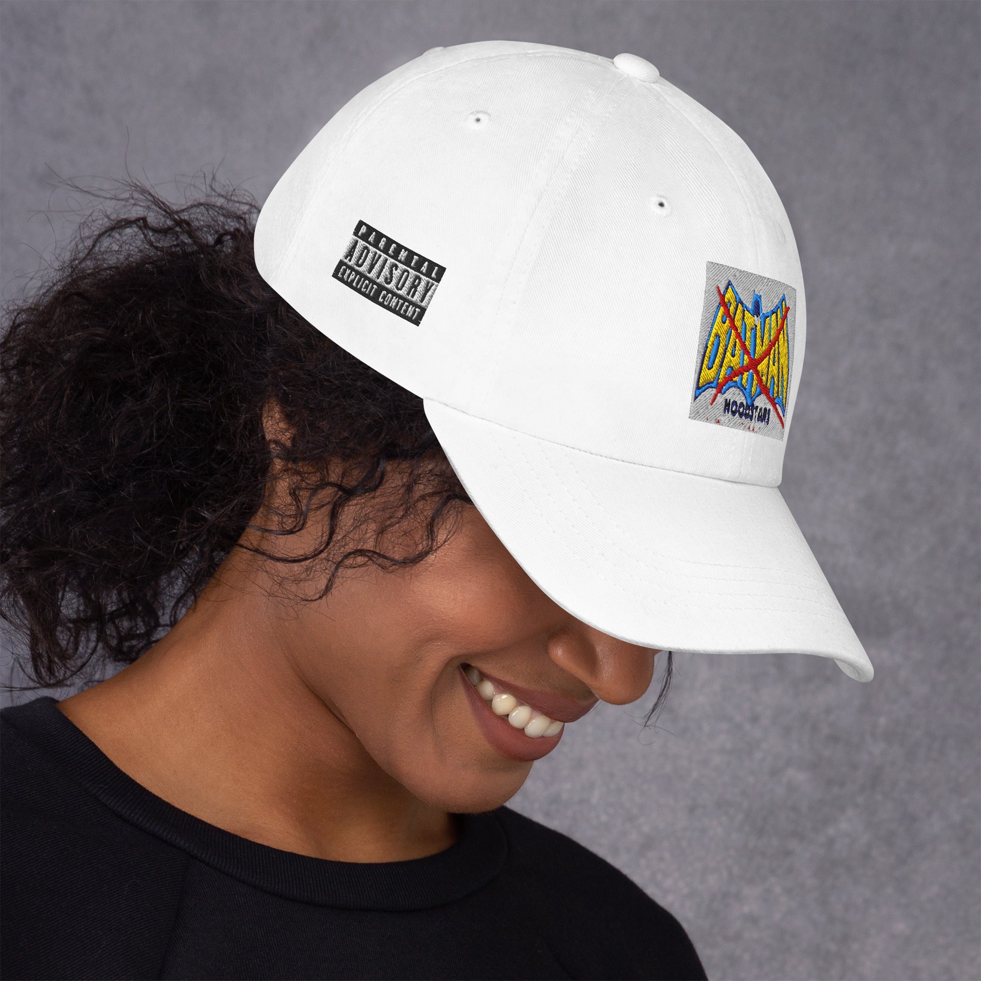 Hoodstars Dad hat - Ava Phillips Styles Collection, Organic Green Product for pets and Animation Moive Memorabilia.