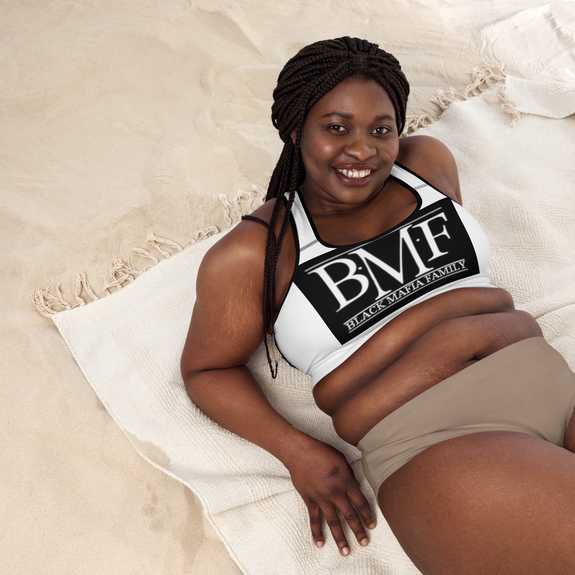 Padded Sports Bra - Ava Phillips Styles Collection, Organic Green Product for pets and Animation Moive Memorabilia.