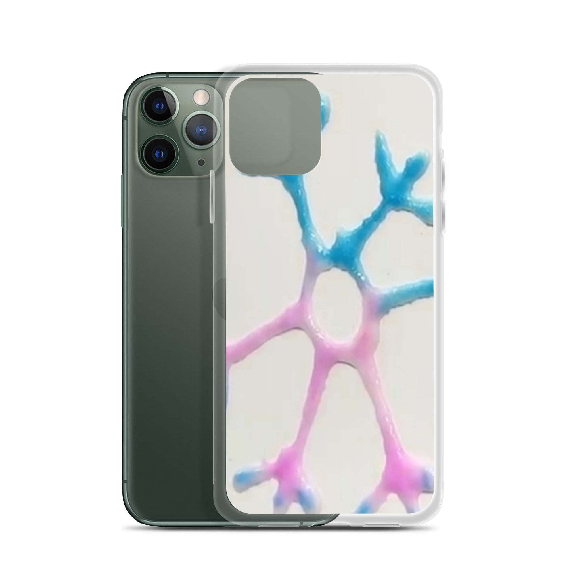 Snowflake Clear Case for iPhone® - Ava Phillips Styles