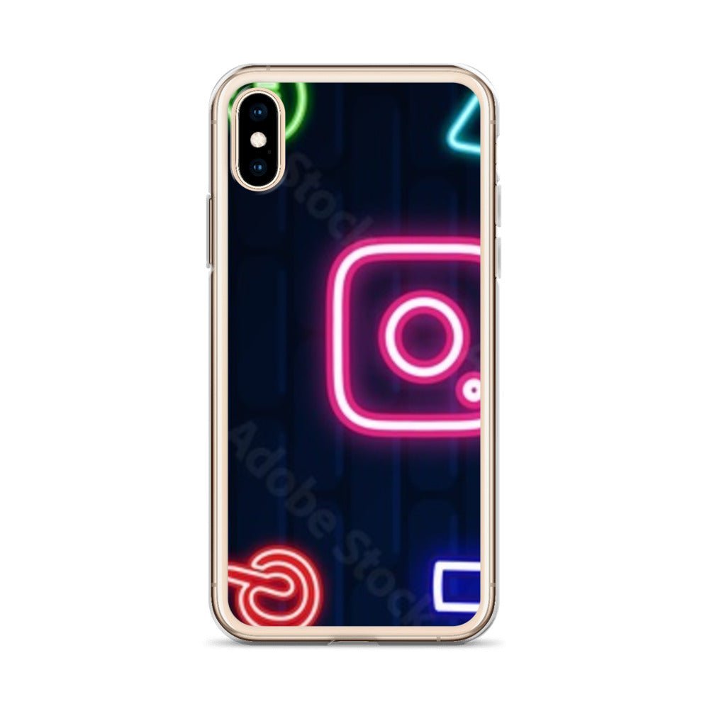 Social Media Clear Case for iPhone® - Ava Phillips Styles