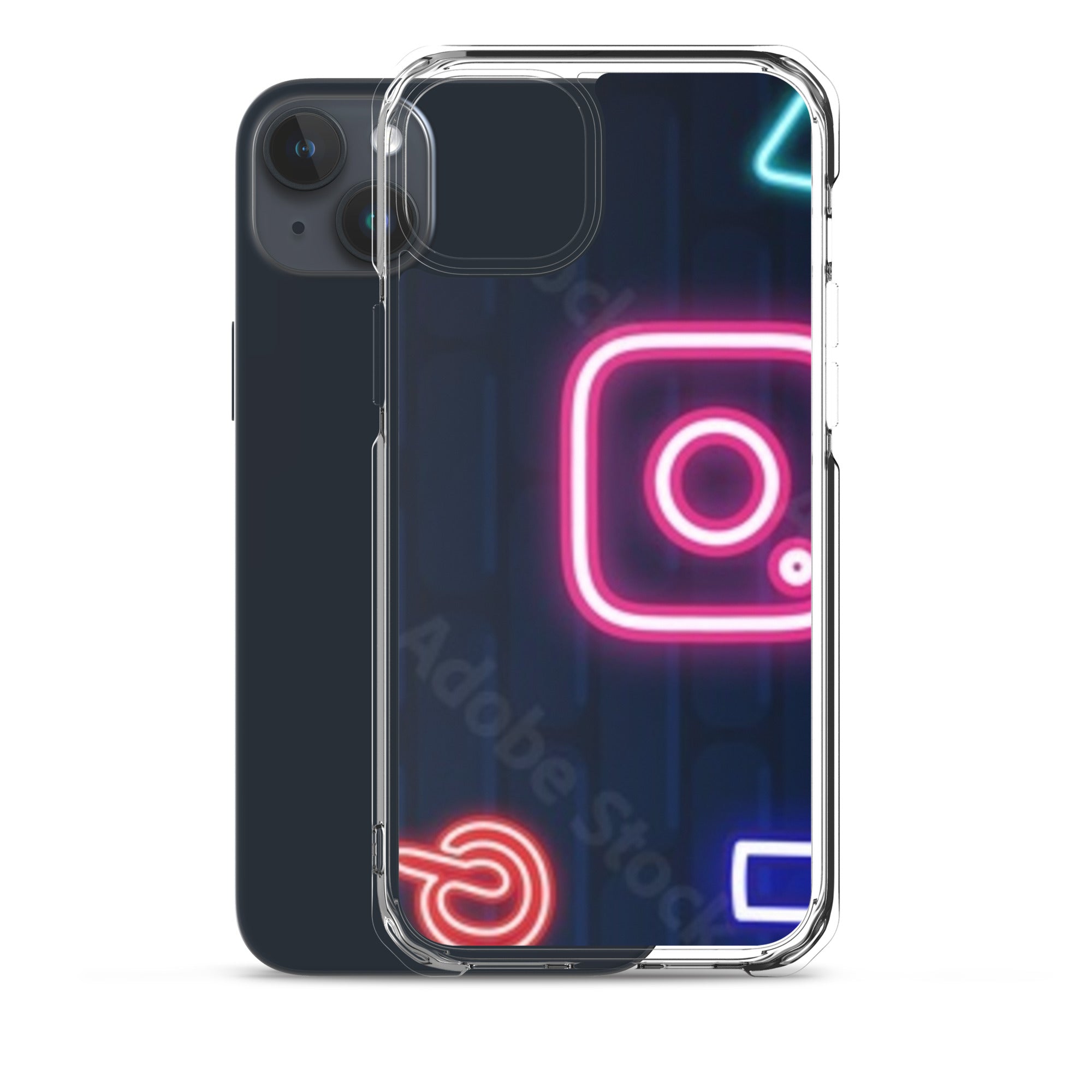 Social Media Clear Case for iPhone® - Ava Phillips Styles