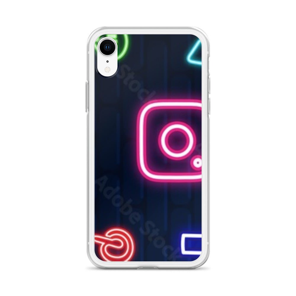 Social Media Clear Case for iPhone® - Ava Phillips Styles