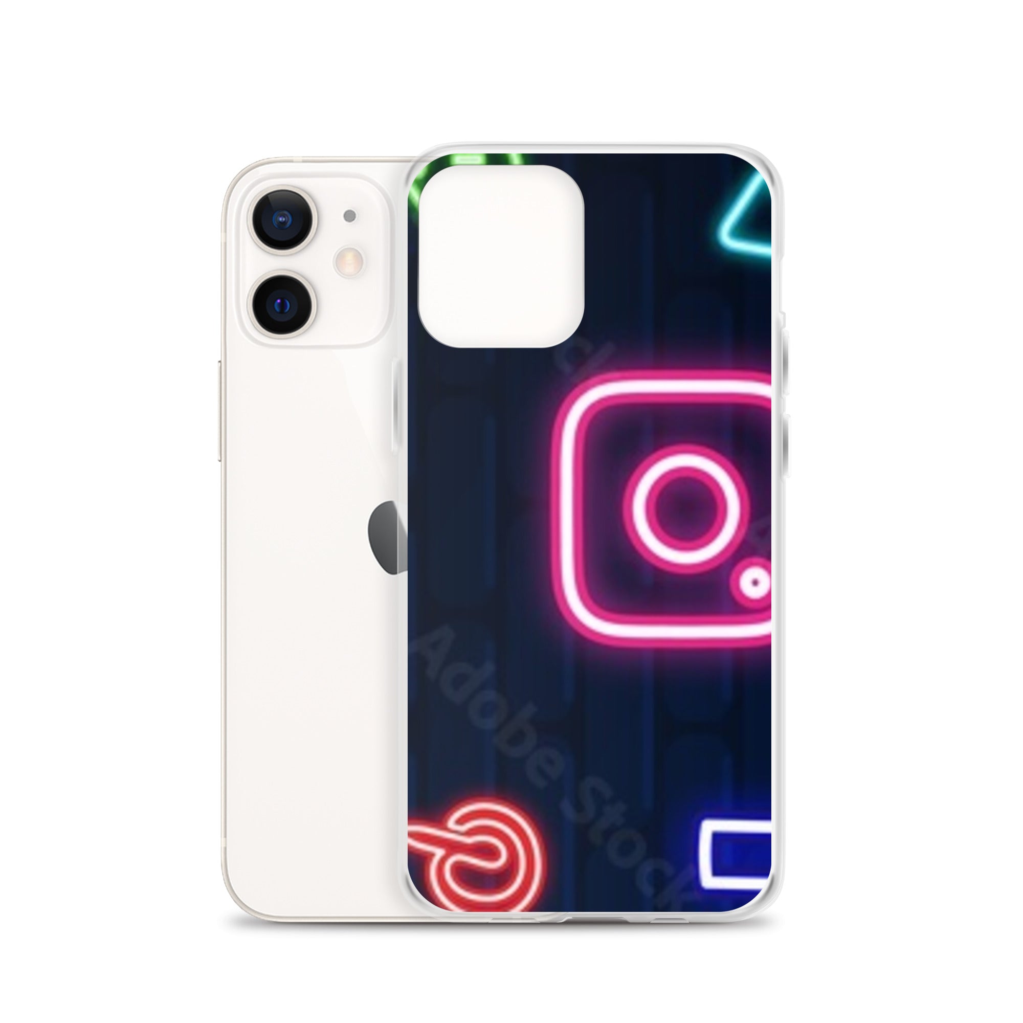 Social Media Clear Case for iPhone® - Ava Phillips Styles