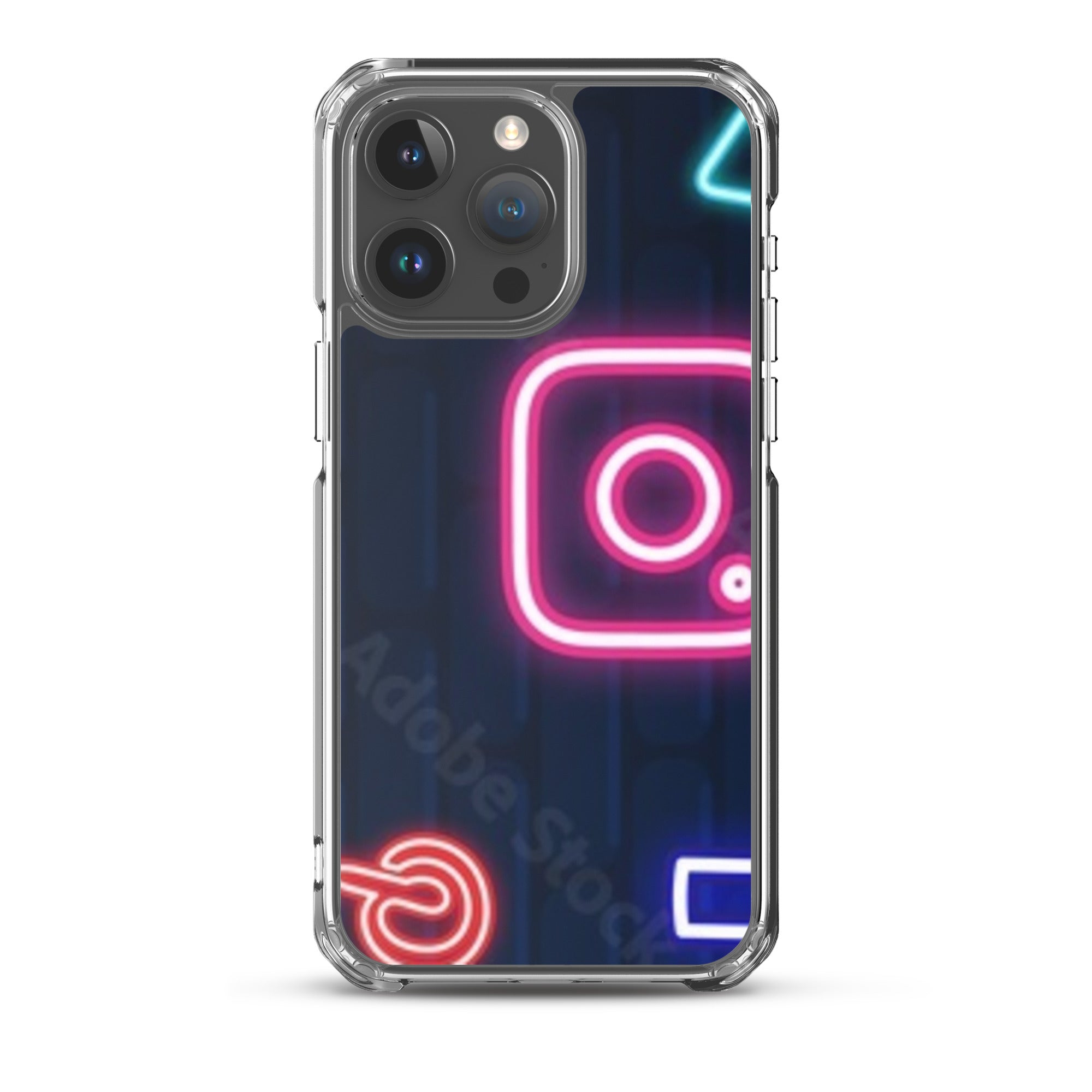 Social Media Clear Case for iPhone® - Ava Phillips Styles