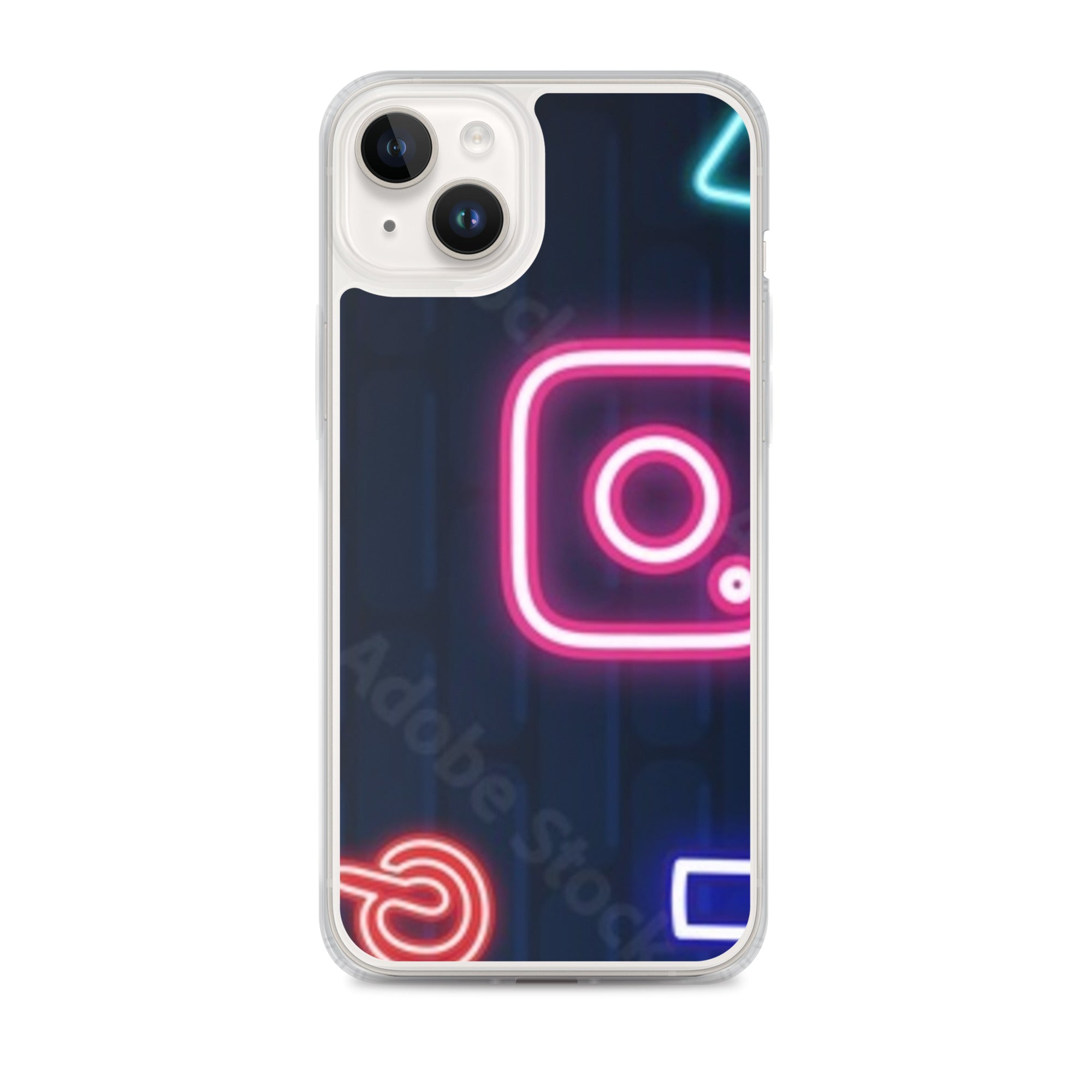 Social Media Clear Case for iPhone® - Ava Phillips Styles