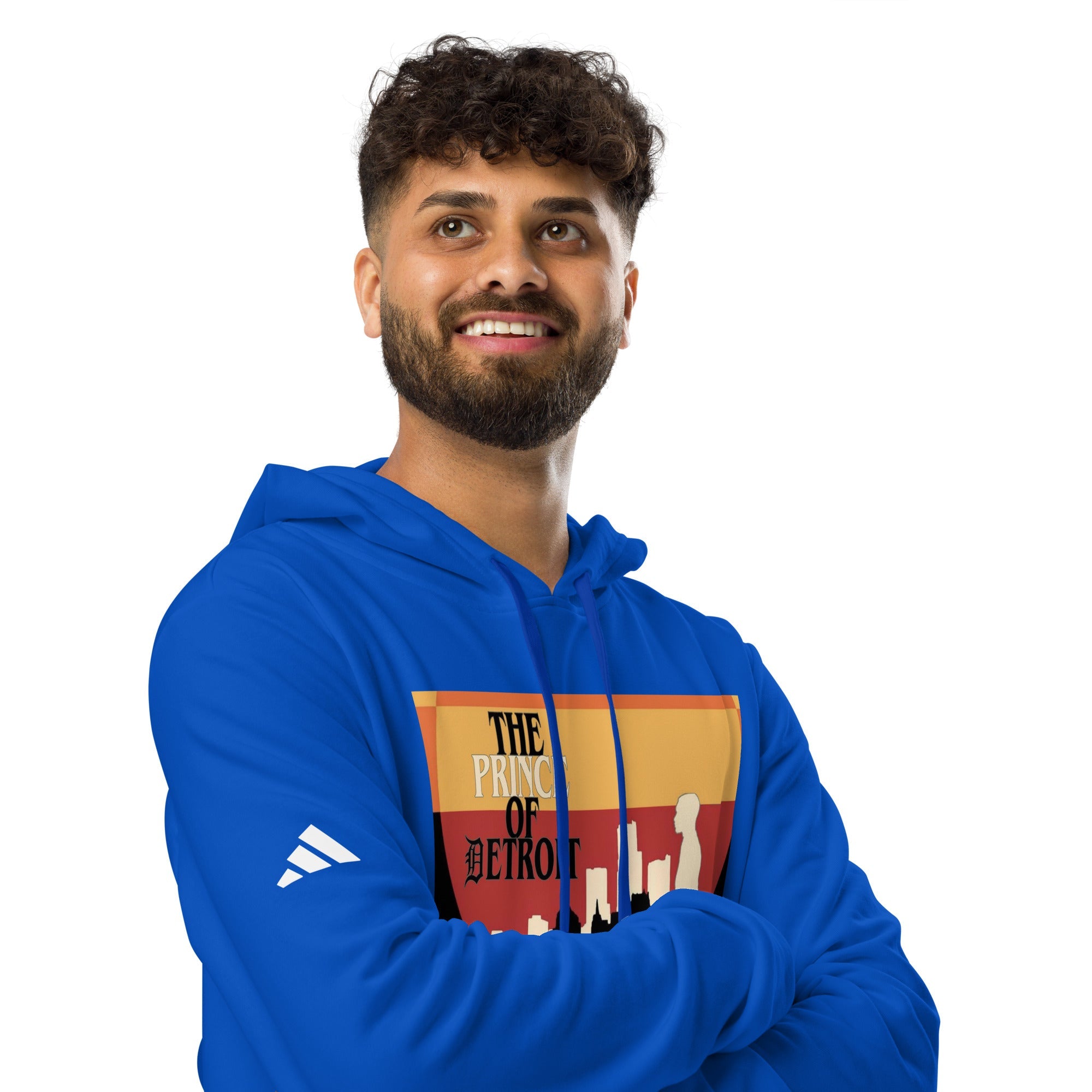 The Prince Of Detroit adidas fleece hoodie - Ava Phillips Styles