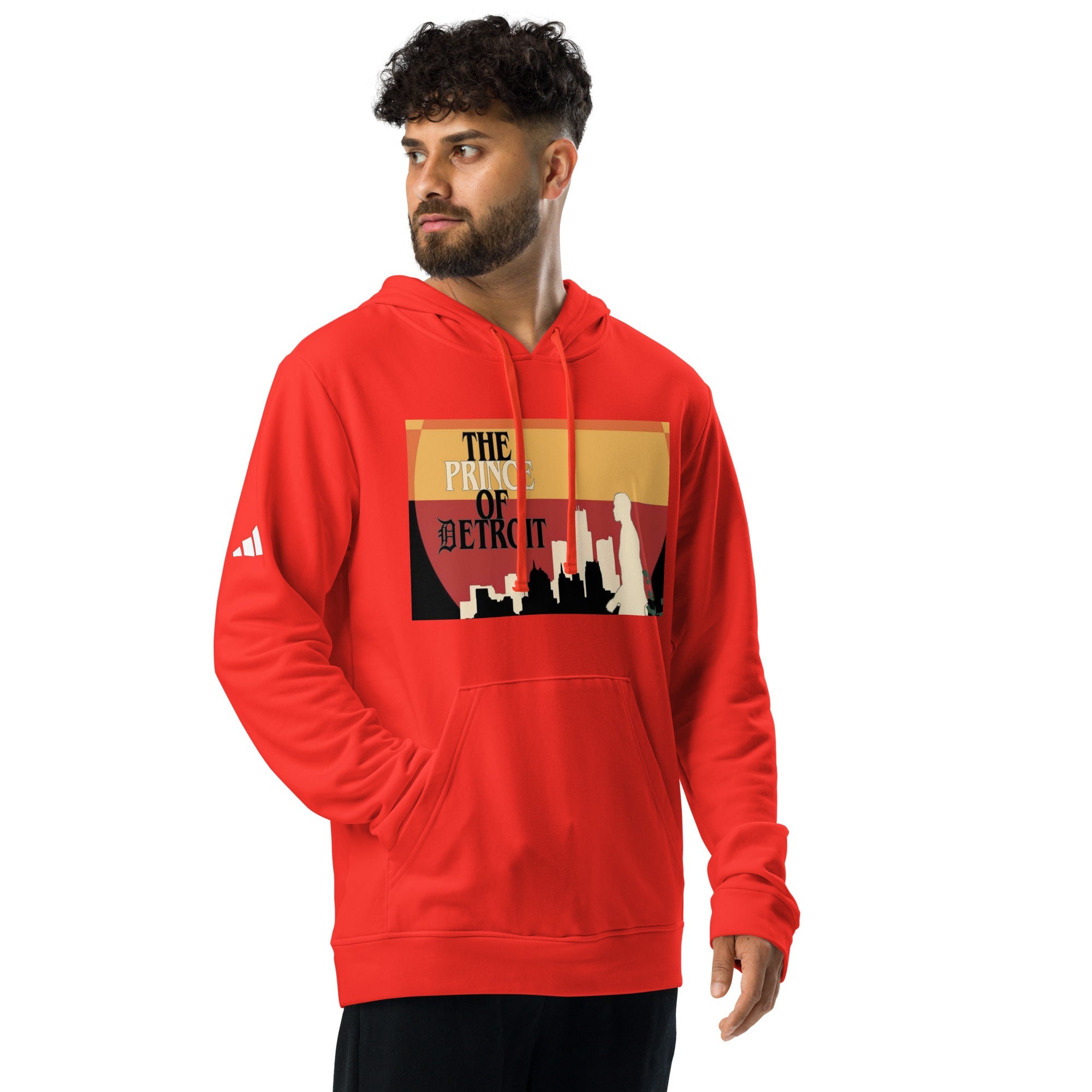 The Prince Of Detroit adidas fleece hoodie - Ava Phillips Styles