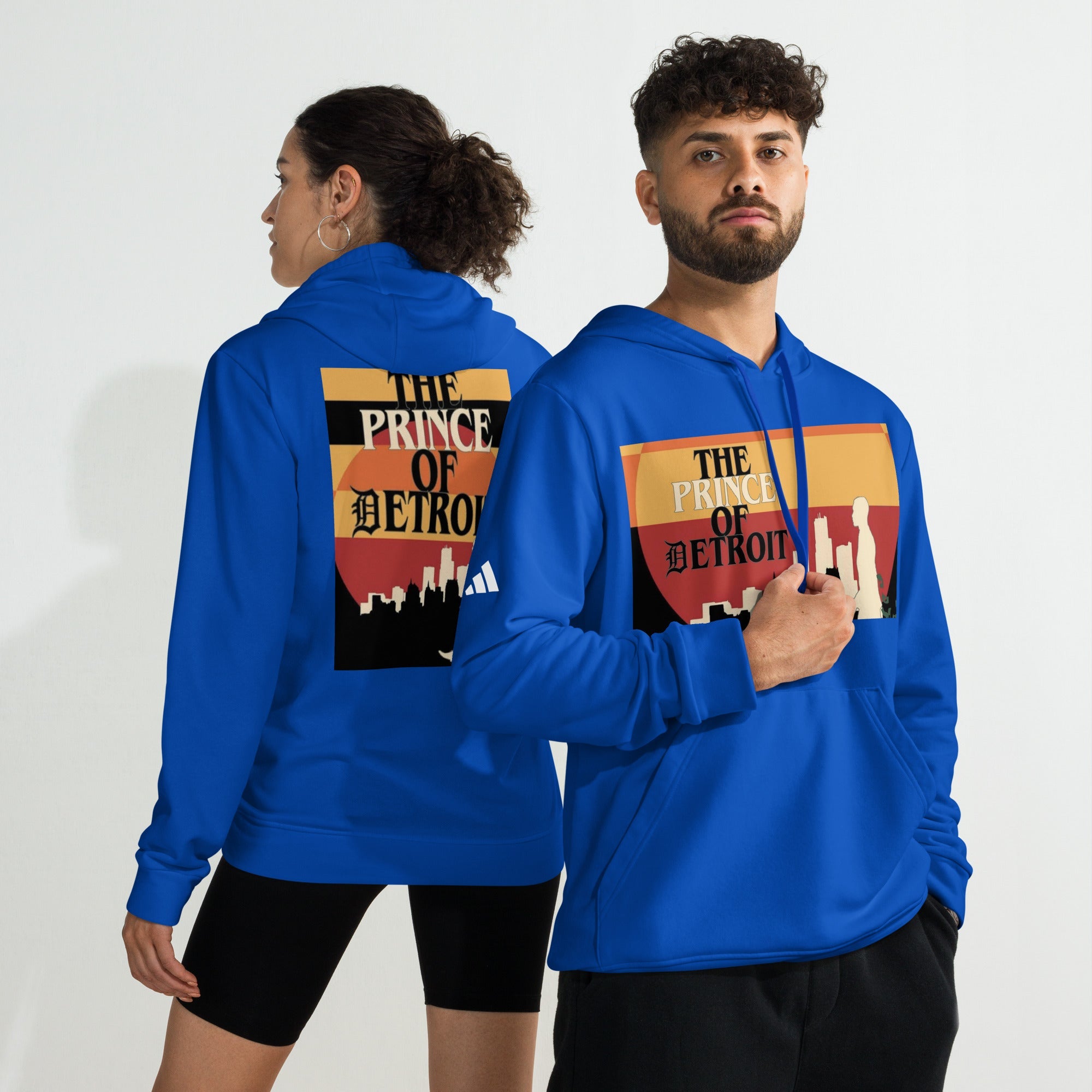 The Prince Of Detroit adidas fleece hoodie - Ava Phillips Styles