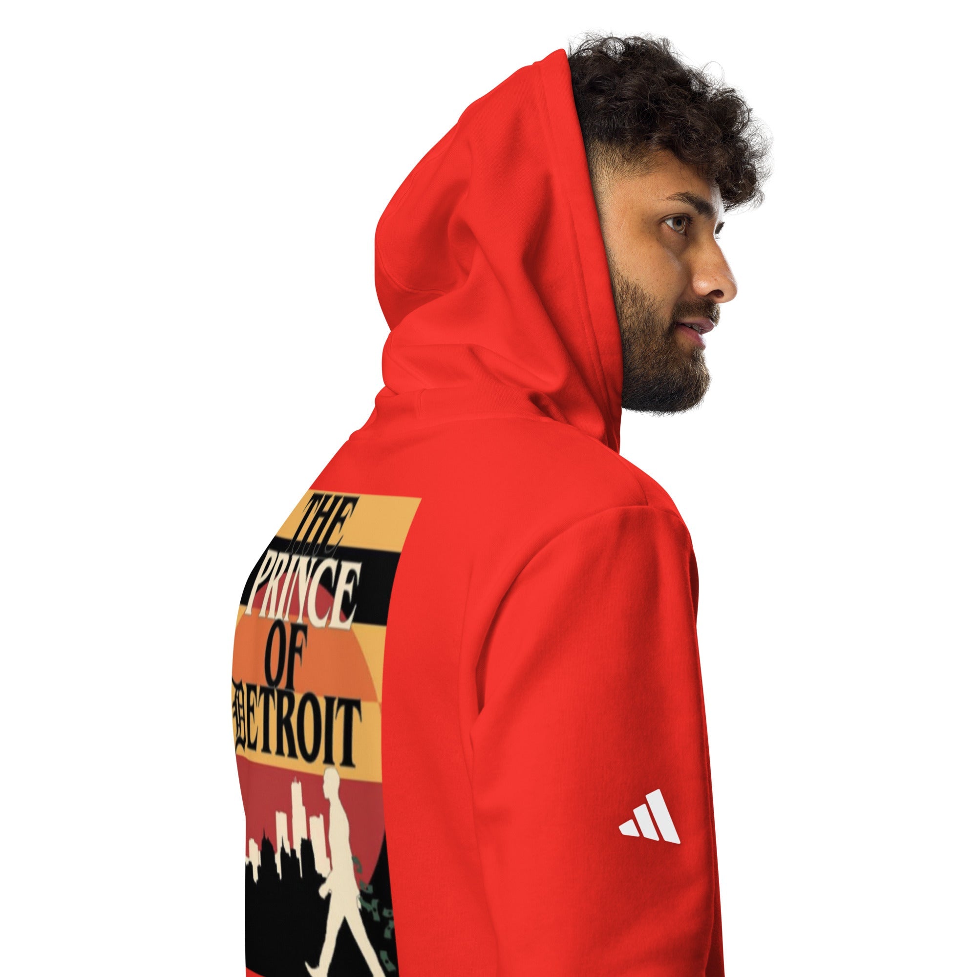 The Prince Of Detroit adidas fleece hoodie - Ava Phillips Styles