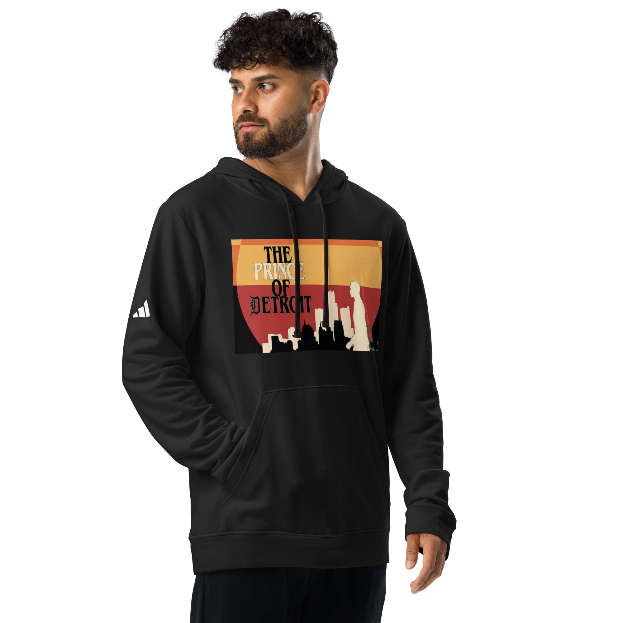 The Prince Of Detroit adidas fleece hoodie - Ava Phillips Styles