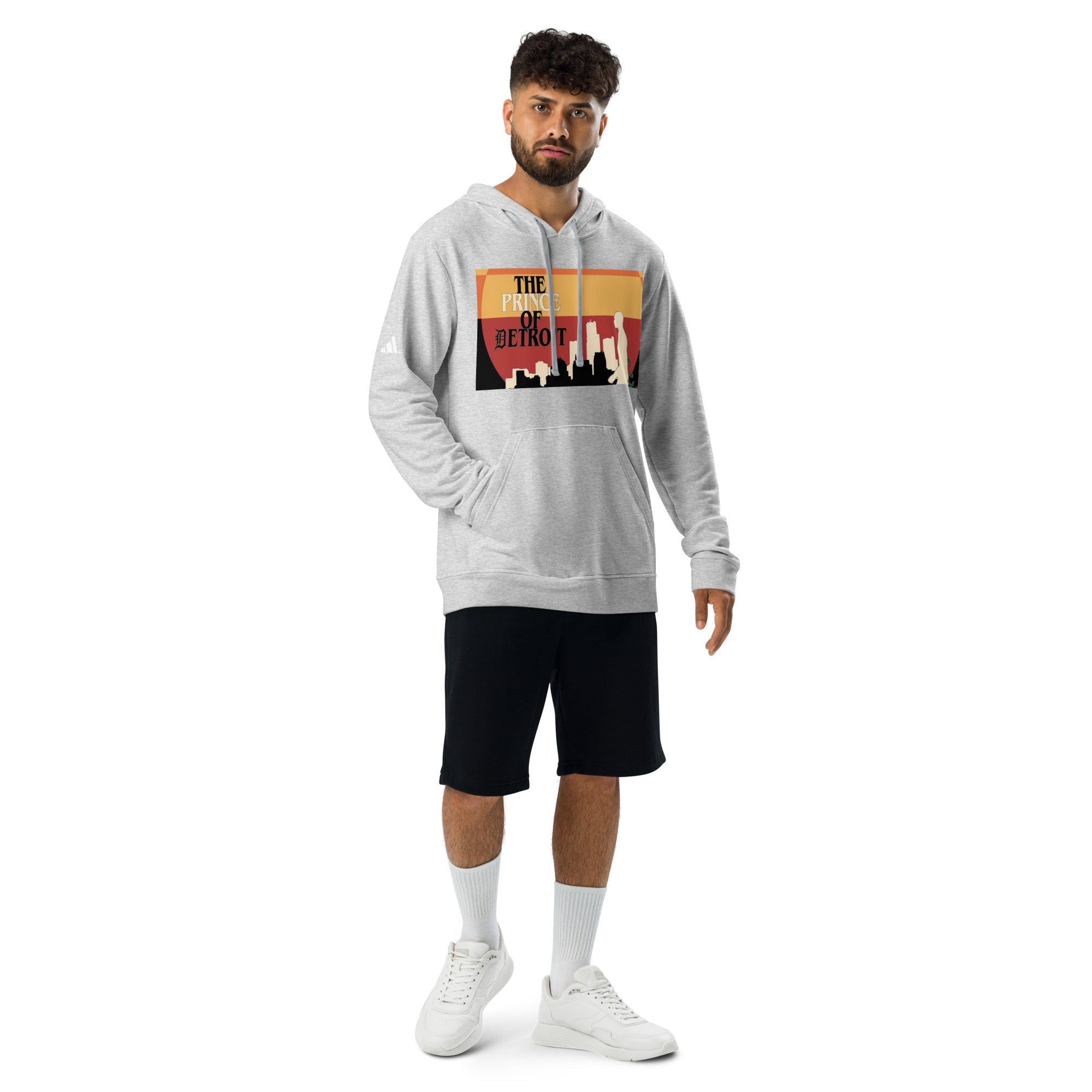 The Prince Of Detroit adidas fleece hoodie - Ava Phillips Styles