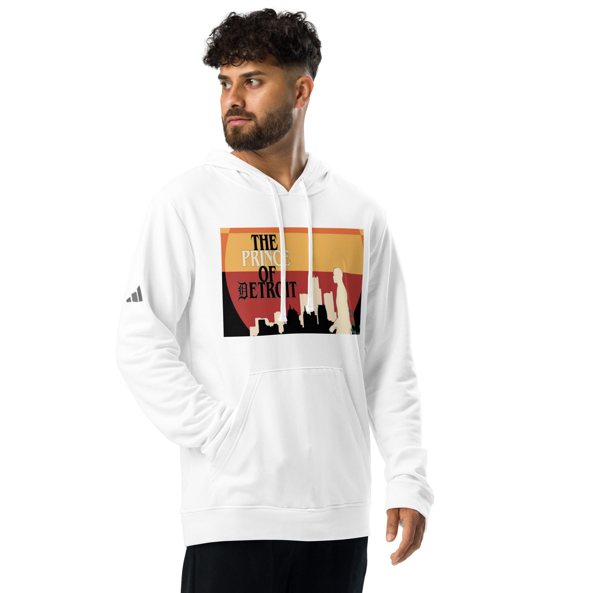 The Prince Of Detroit adidas fleece hoodie - Ava Phillips Styles