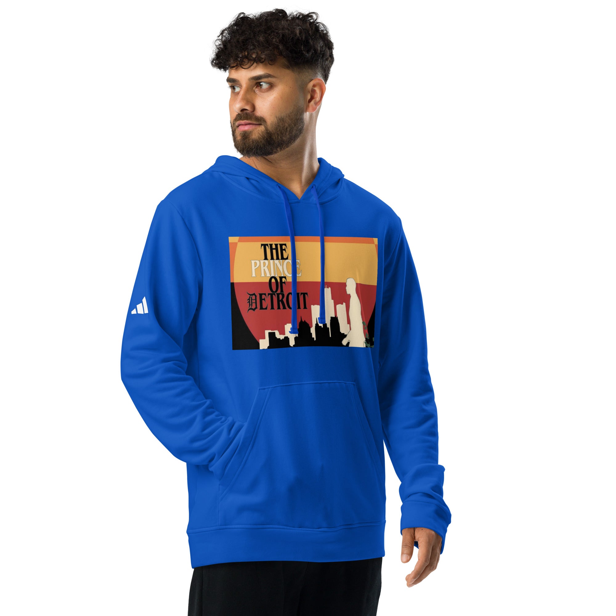 The Prince Of Detroit adidas fleece hoodie - Ava Phillips Styles
