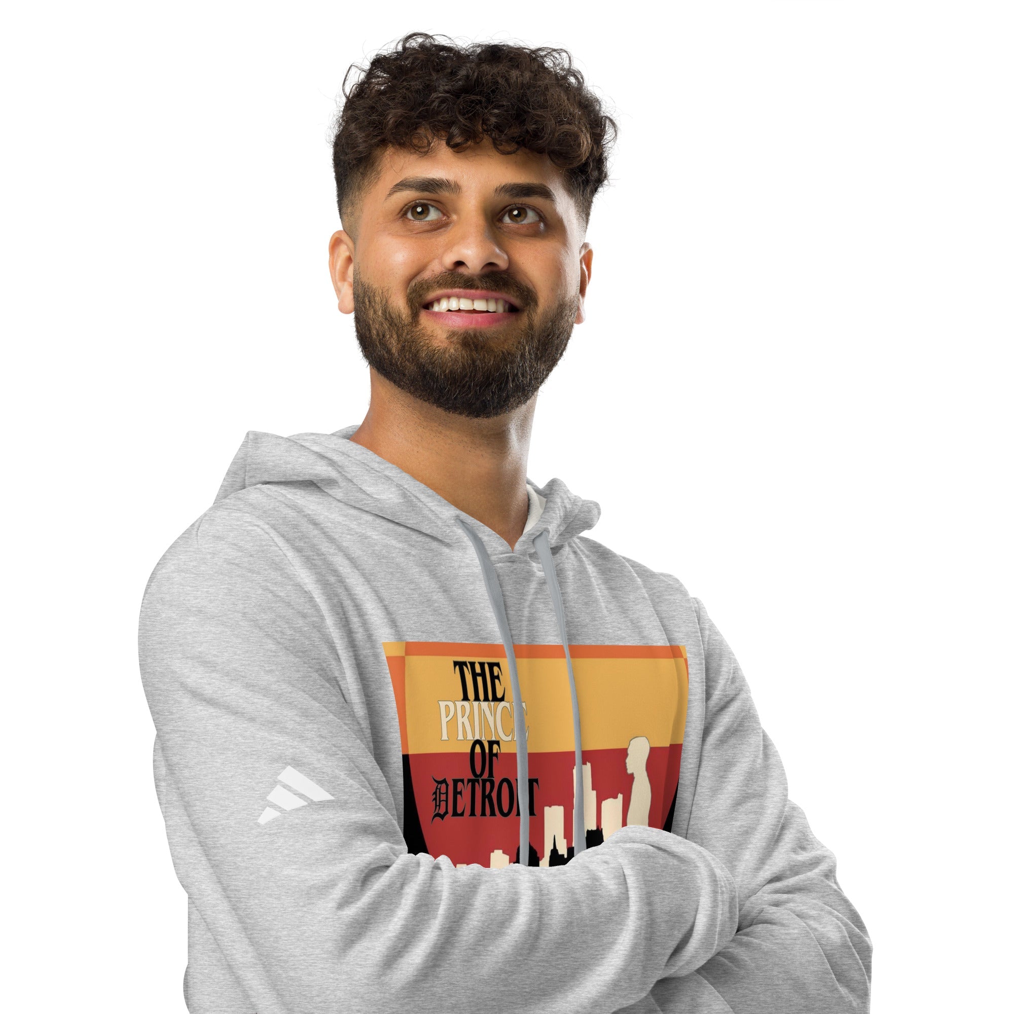 The Prince Of Detroit adidas fleece hoodie - Ava Phillips Styles