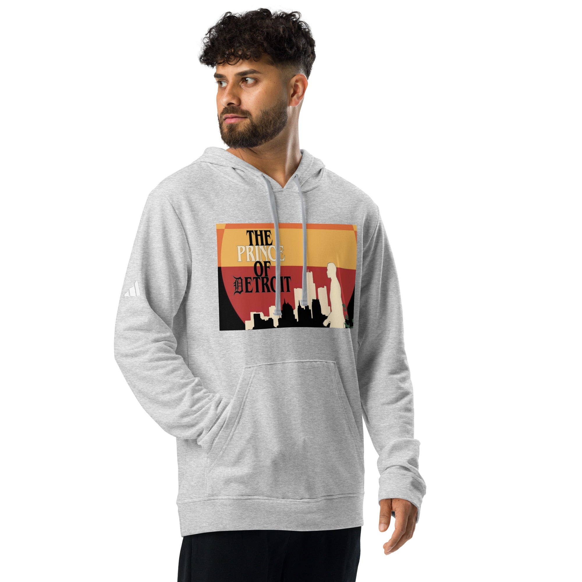 The Prince Of Detroit adidas fleece hoodie - Ava Phillips Styles