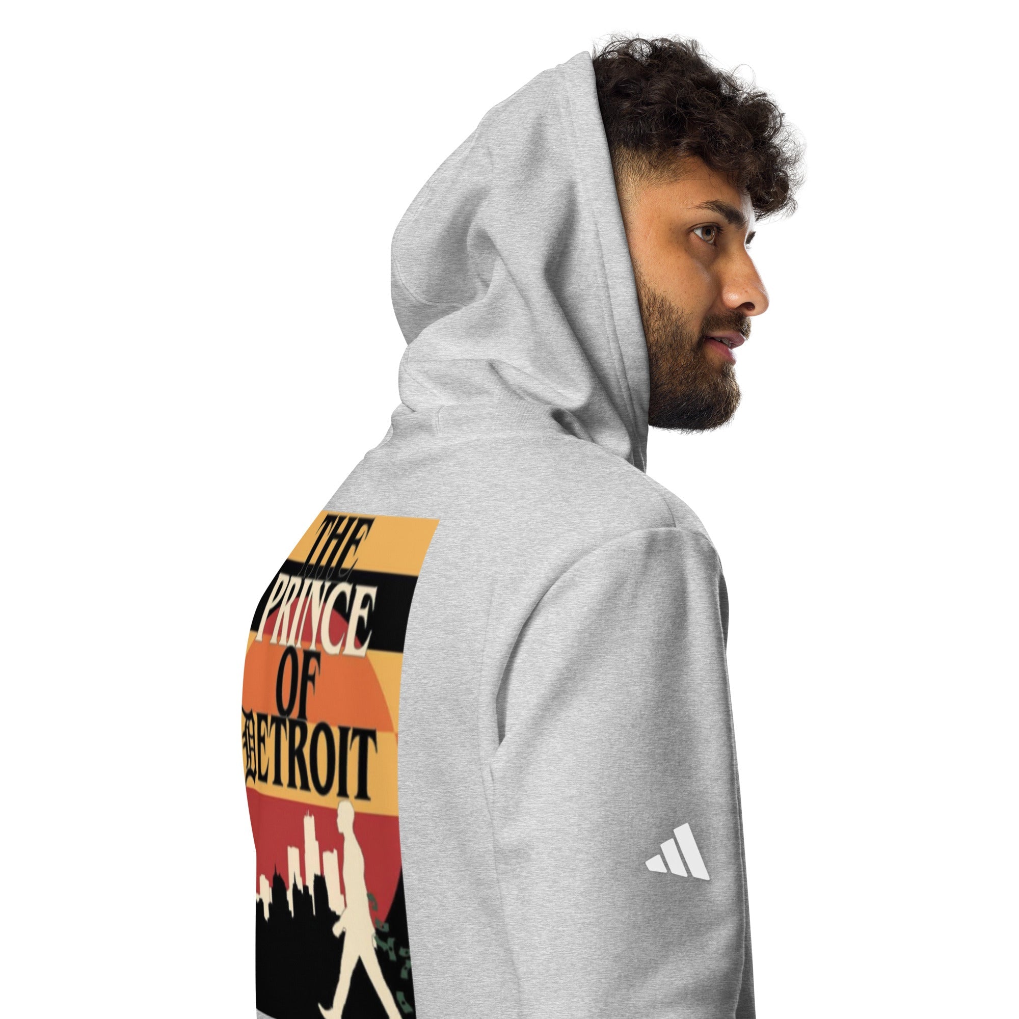 The Prince Of Detroit adidas fleece hoodie - Ava Phillips Styles