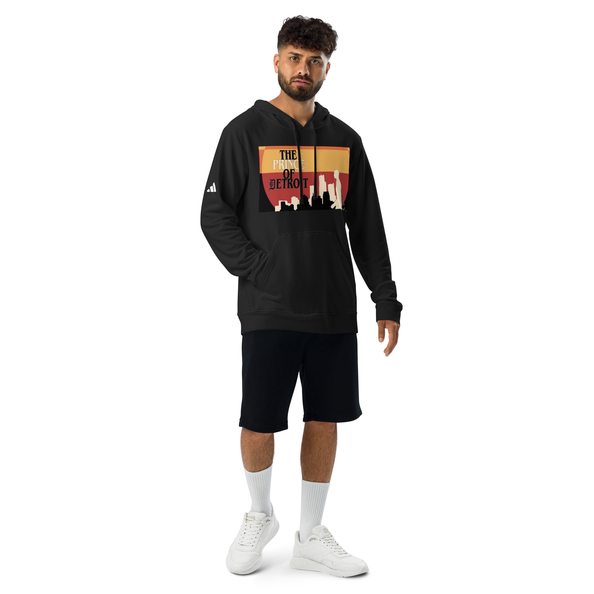 The Prince Of Detroit adidas fleece hoodie - Ava Phillips Styles