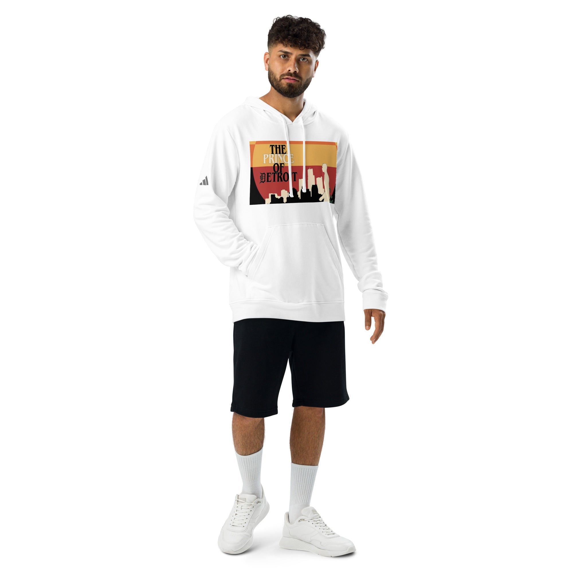 The Prince Of Detroit adidas fleece hoodie - Ava Phillips Styles