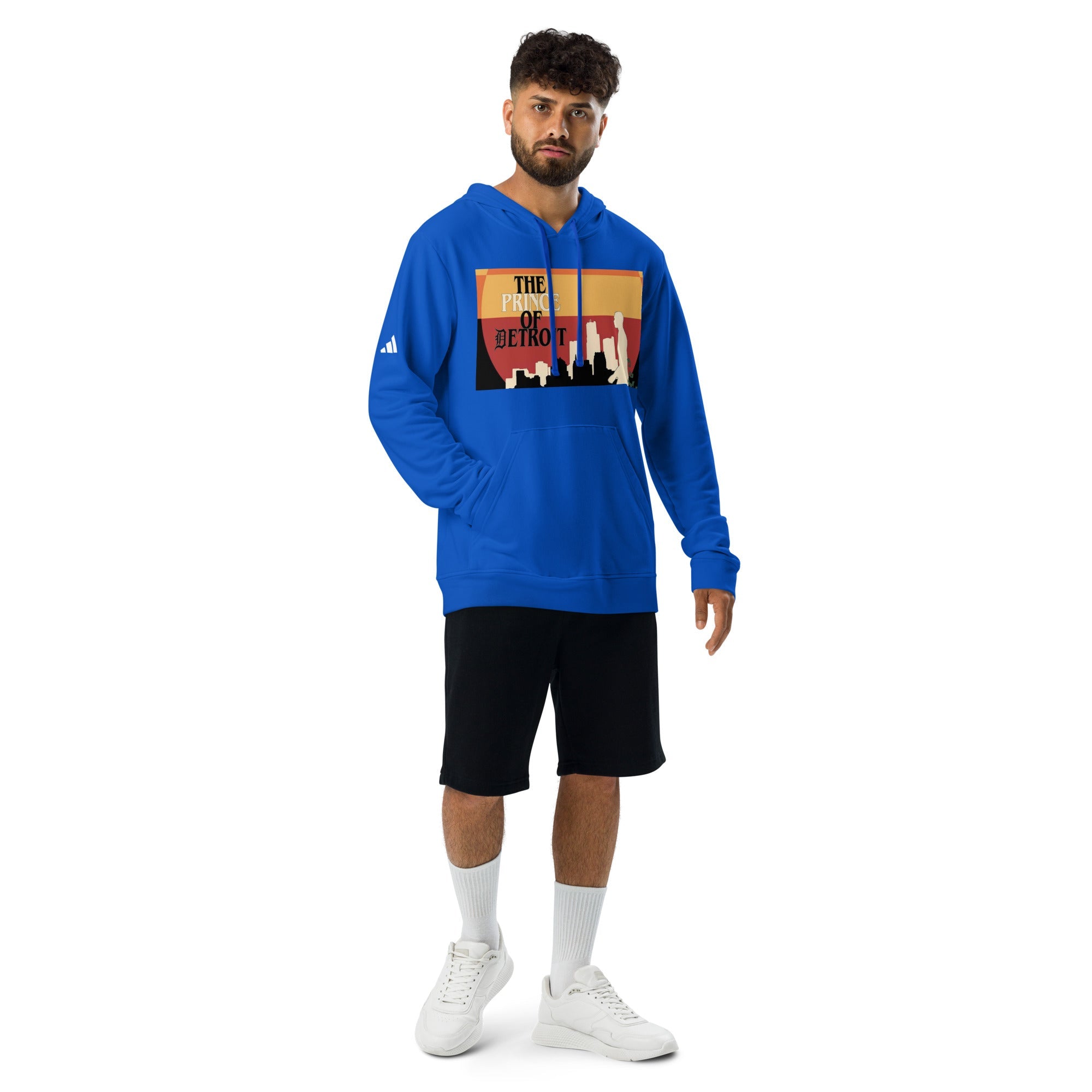 The Prince Of Detroit adidas fleece hoodie - Ava Phillips Styles