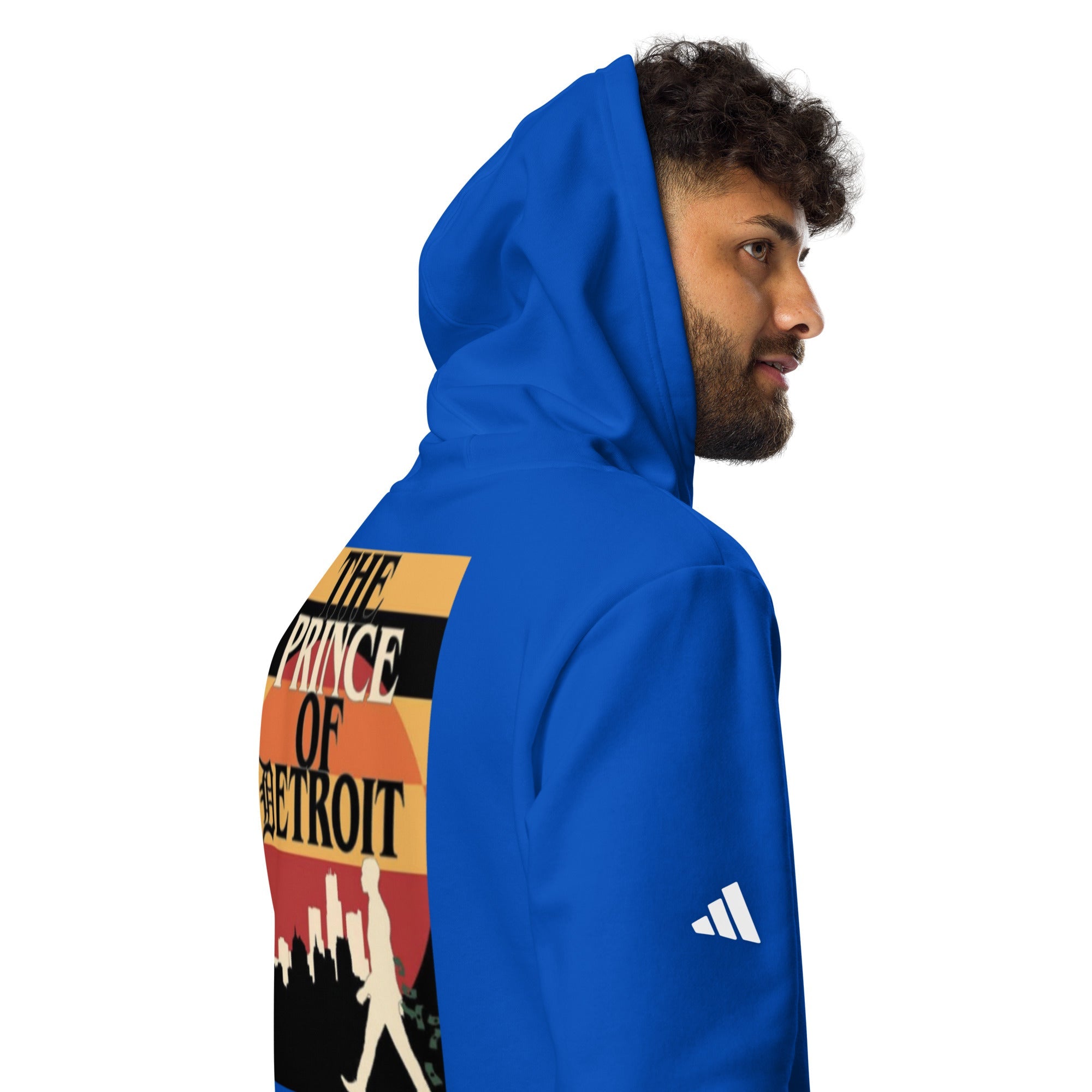 The Prince Of Detroit adidas fleece hoodie - Ava Phillips Styles