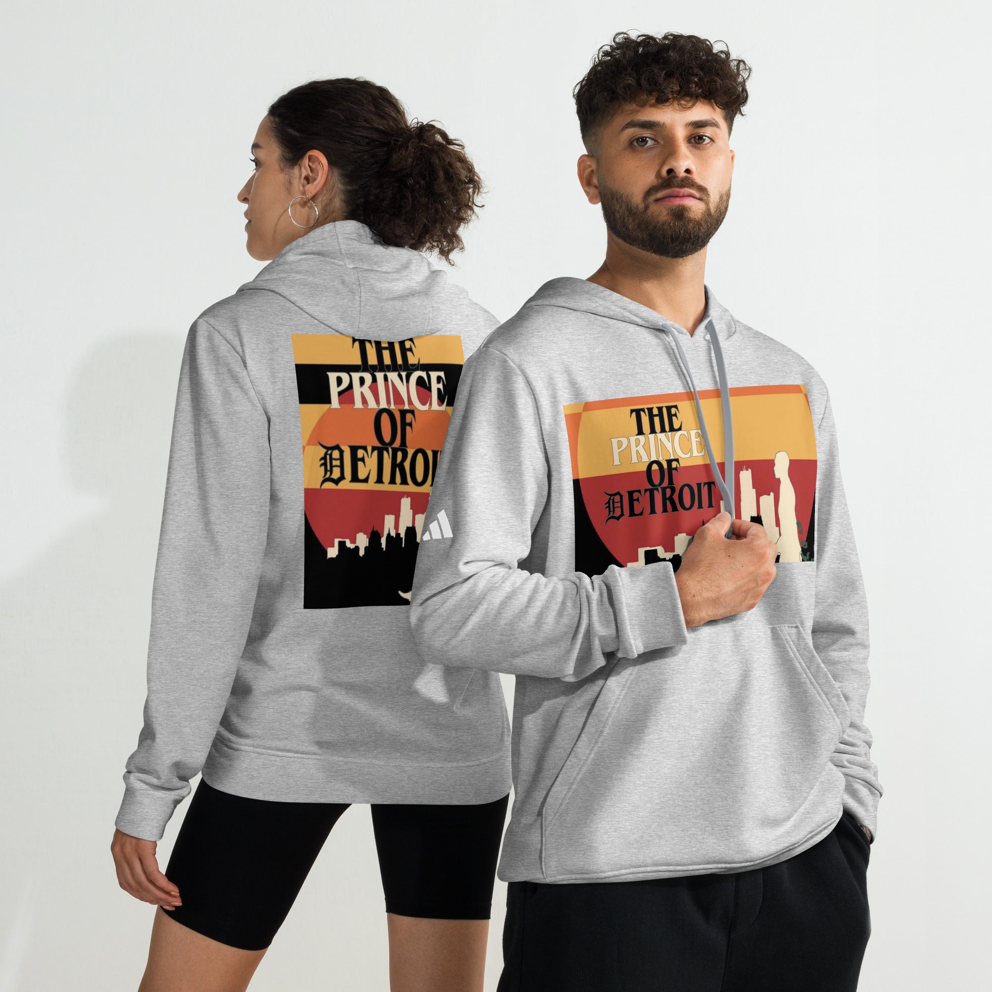 The Prince Of Detroit adidas fleece hoodie - Ava Phillips Styles