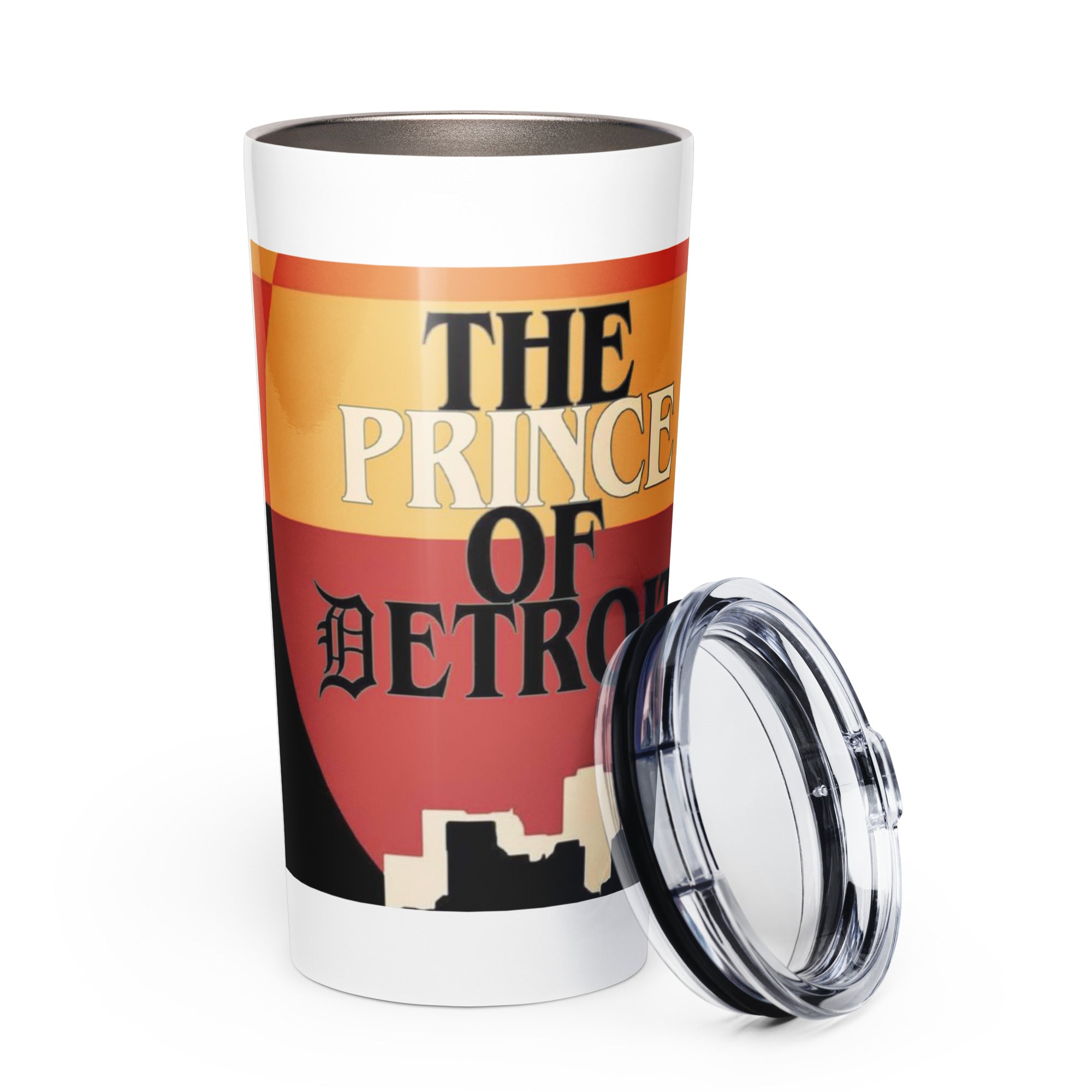 The Prince Of Detroit Tapered stainless steel tumbler - Ava Phillips Styles